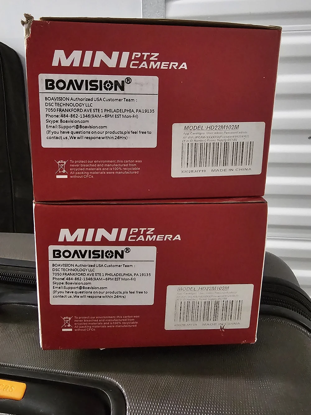 Boavision Mini PTZ Camera Boxed Unit - White